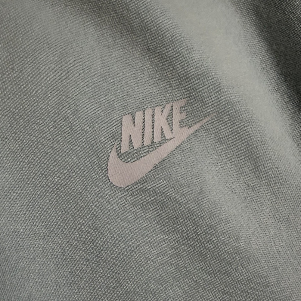 Nike Sweatshirt Womens 2X Sky Blue Crewneck Fleece Logo Oversized Pullover - Picture 4 of 8